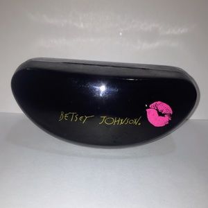 Betsey Johnson Hardcover  Eyeglass Sunglass Case